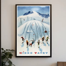 Nízke Tatry Ski Adventure Poster