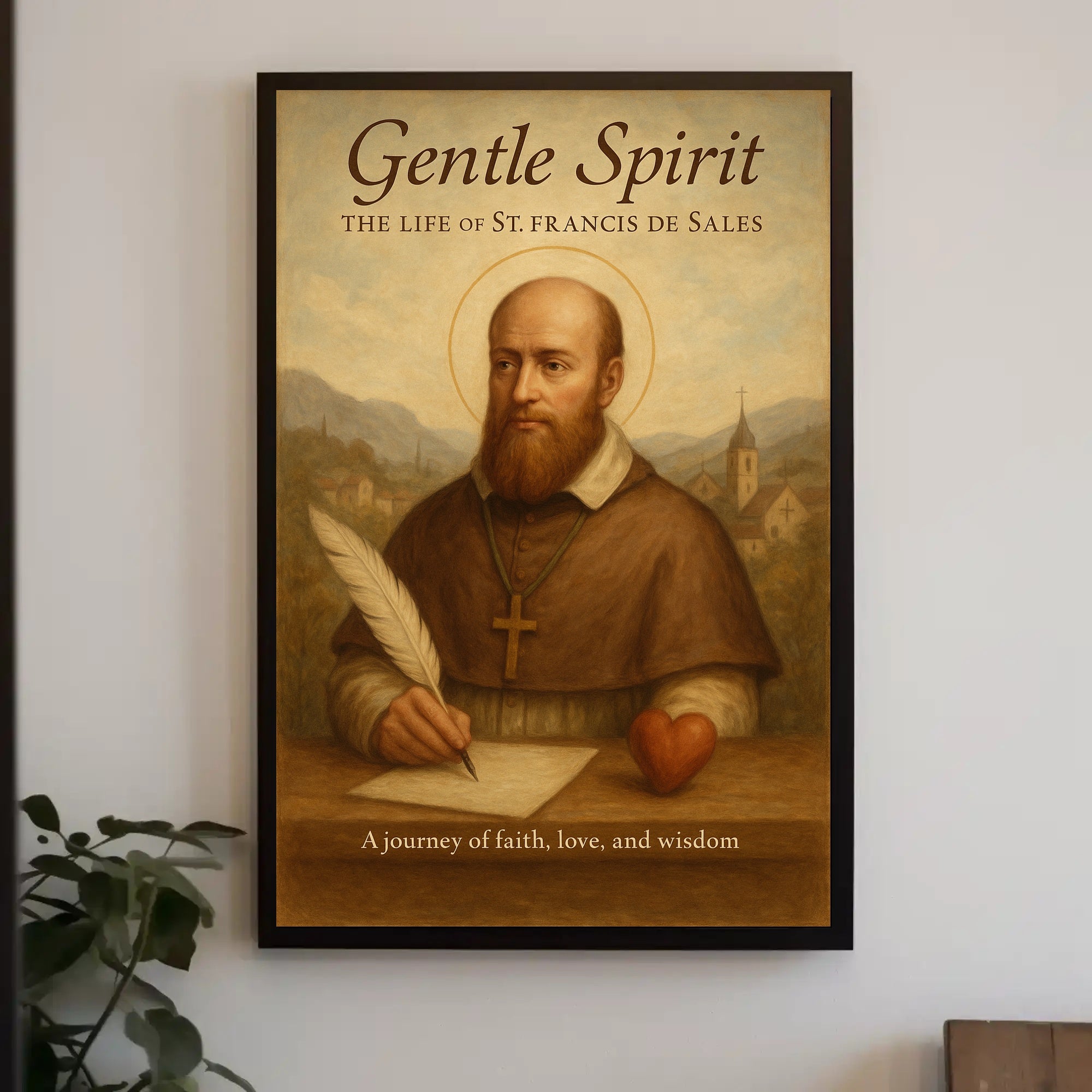Gentle Spirit: St. Francis de Sales Heritage Poster