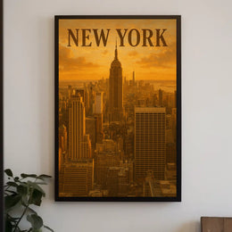 New York Skyline Poster
