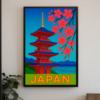 Japan Cultural Harmony Poster