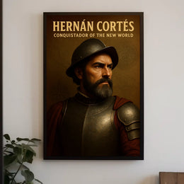 Hernán Cortés Conquistador Of The New Poster