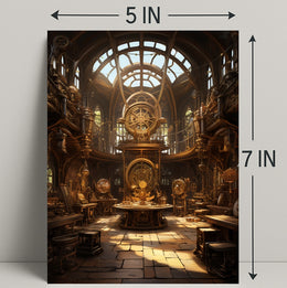 The Steampunk Observatory Poster