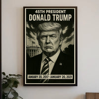Donald Trump 45Th President Poster