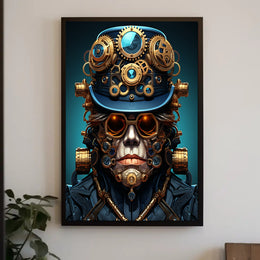 Steampunk Visionary Poster PosterGoat