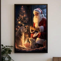 SantaS Christmas Eve Poster