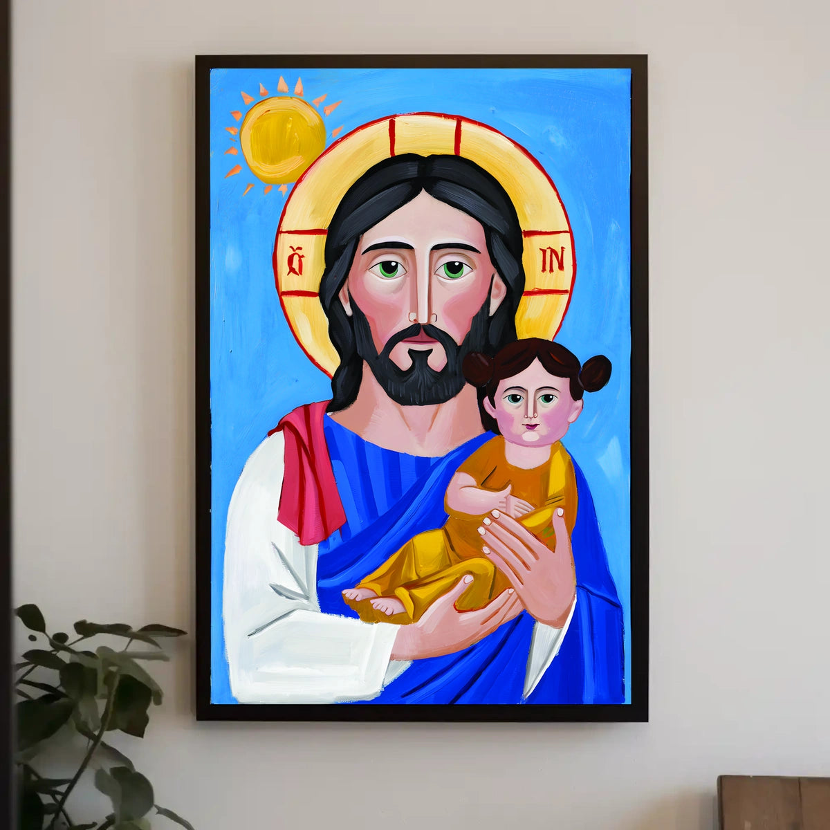 Iconic Religious Imagery Poster