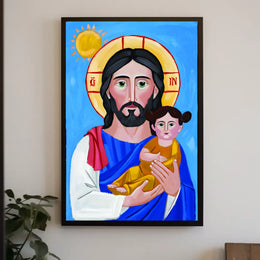 Iconic Religious Imagery Poster
