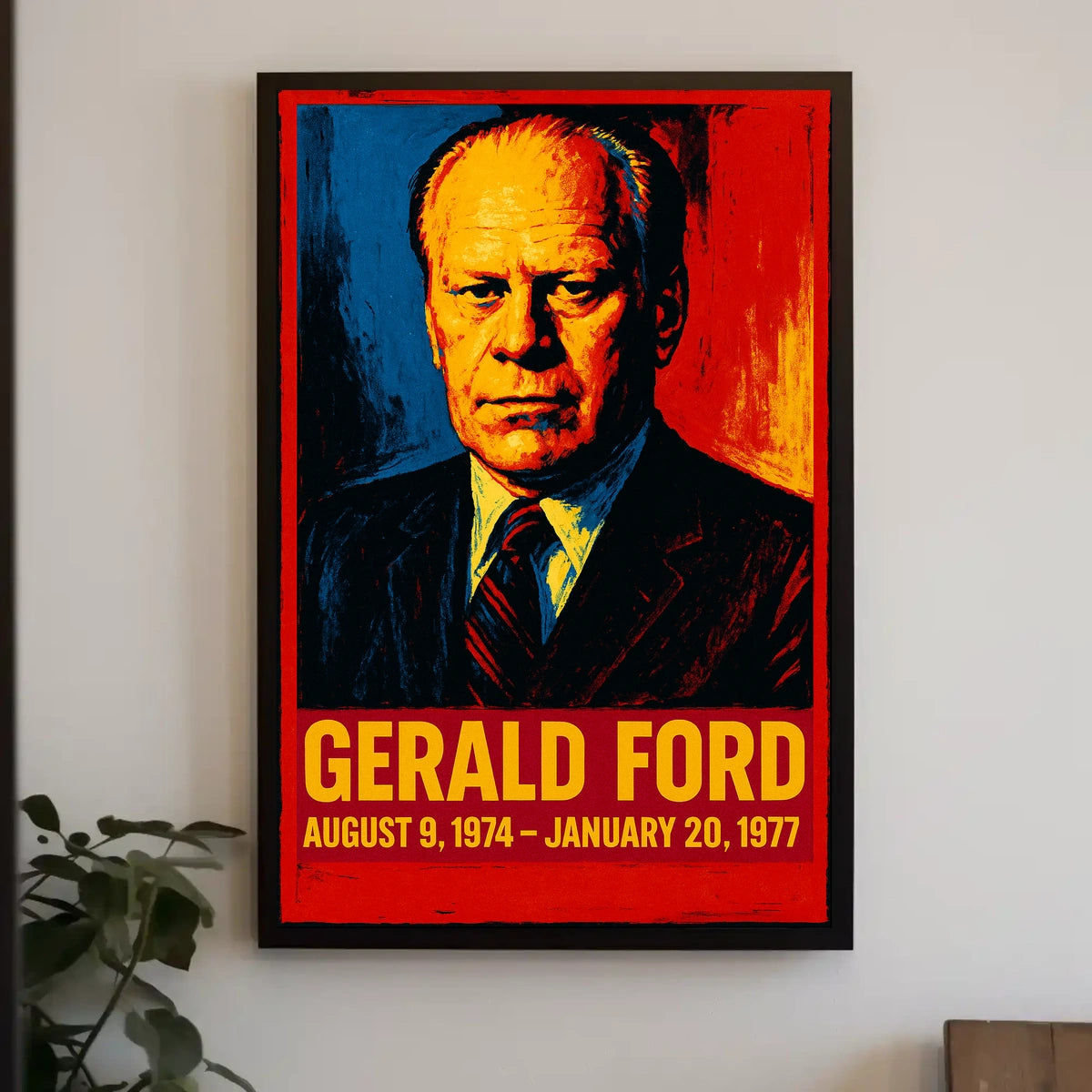 Gerald Ford Presidential Term Poster