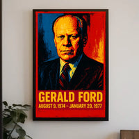 Gerald Ford Presidential Term Poster