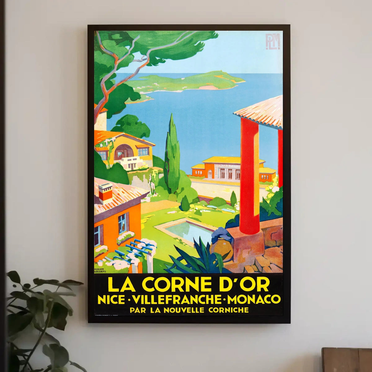 La Corne DOr Travel Poster