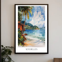 Serene Seychelles Poster