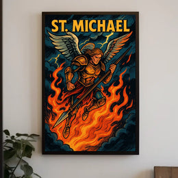 St. Michael The Archangel Poster