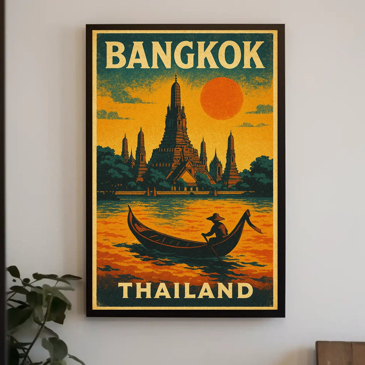 Bangkok, Thailand A Timeless Journey Poster