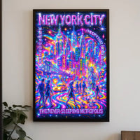 New York City The Never-Sleeping Poster