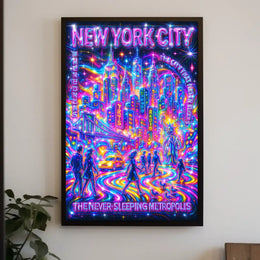 New York City The Never-Sleeping Poster