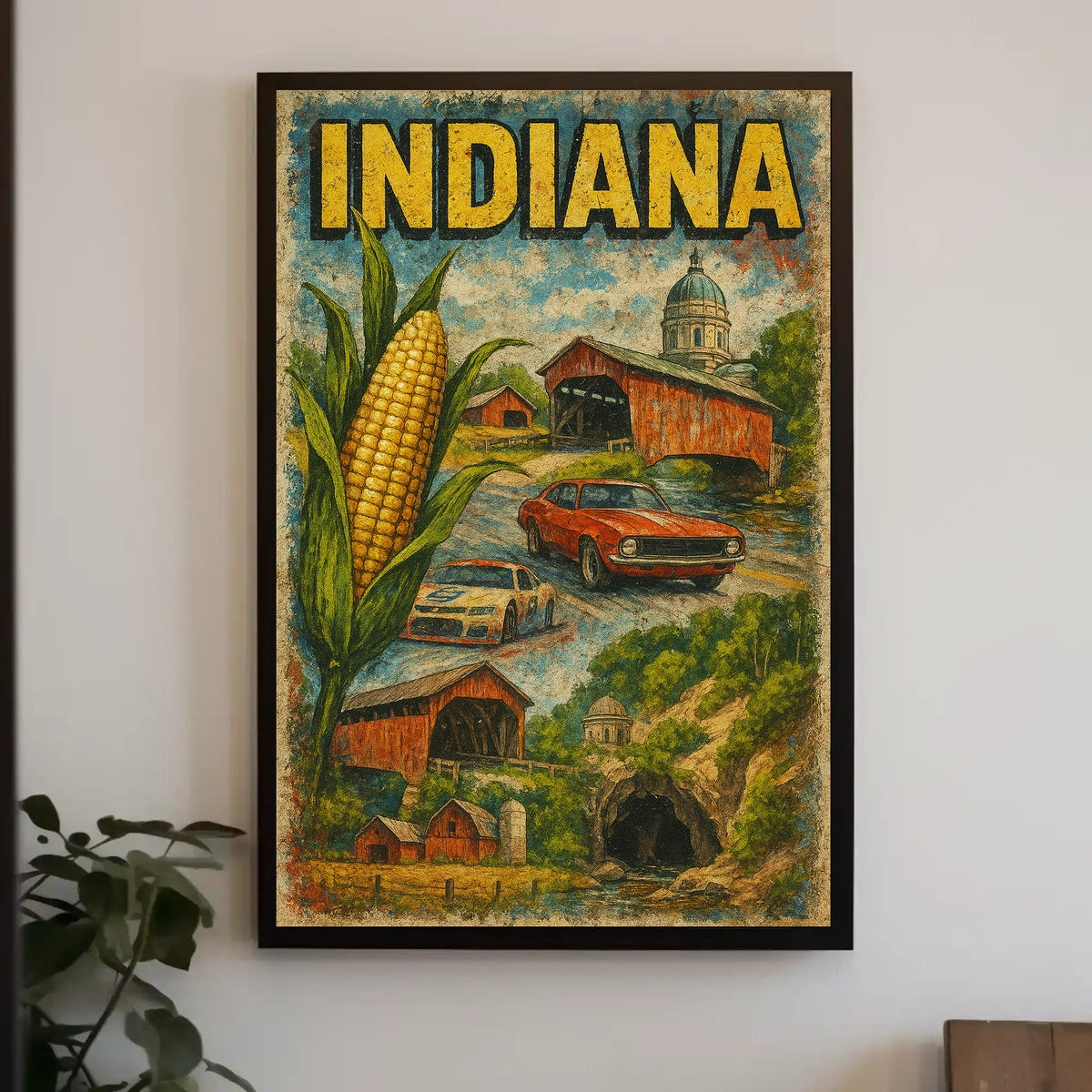 Indiana Heritage Poster