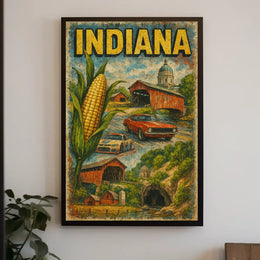 Indiana Heritage Poster