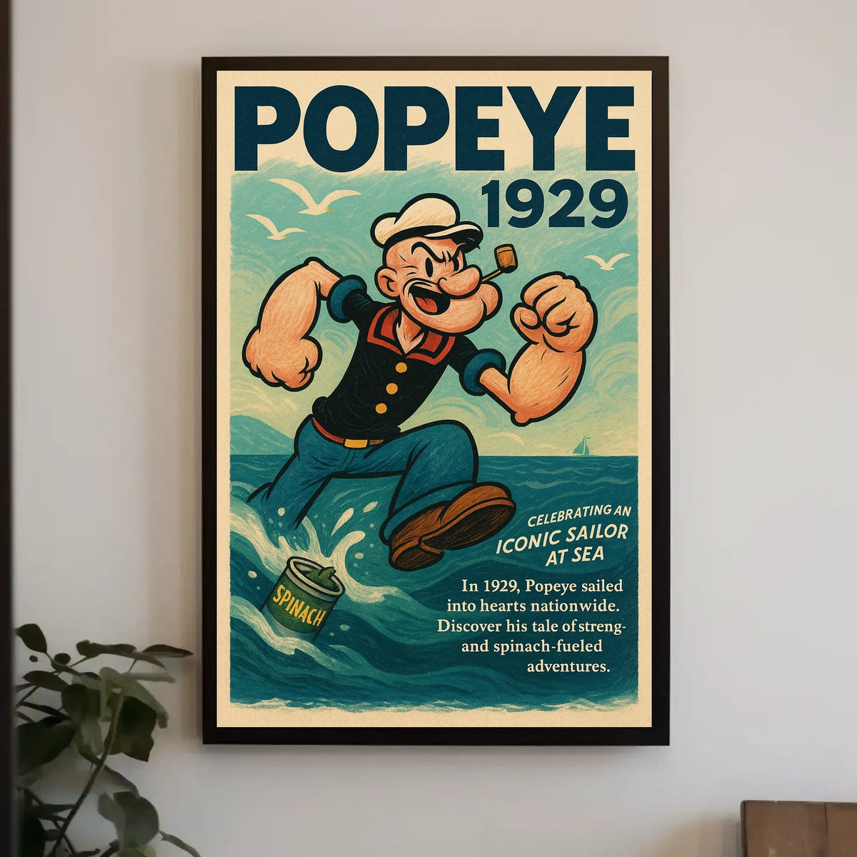 Popeye 1929 Art Poster POP-164