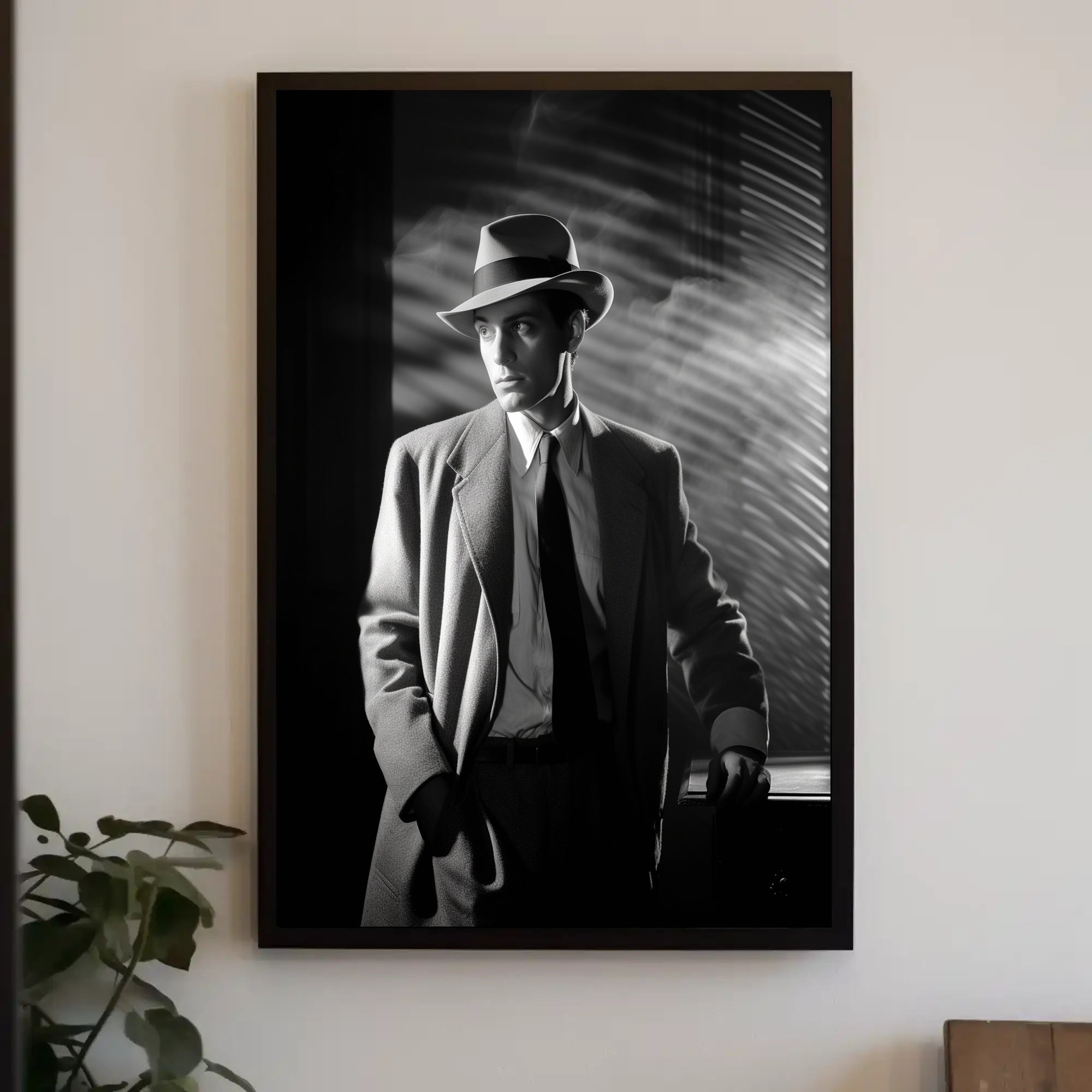Classic Noir Detective Poster