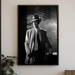 Classic Noir Detective Poster