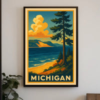Michigan Scenic Landscape Poster