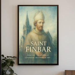 Saint Finbar Poster