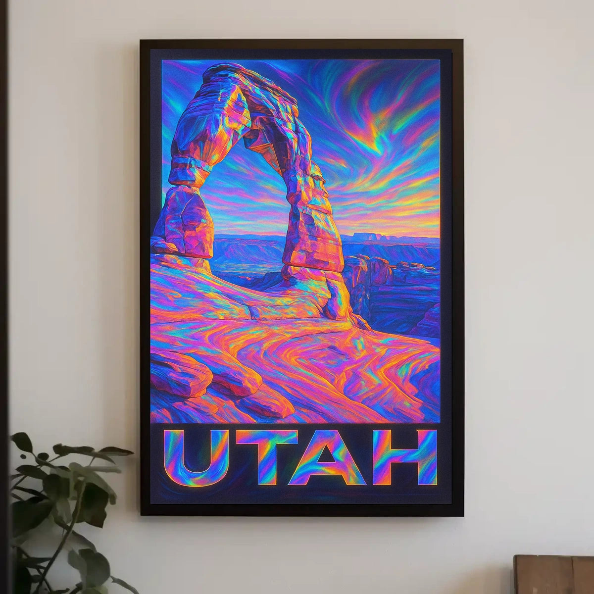 Vibrant Utah Landscape Poster