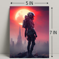 Futuristic Sentinel Poster PosterGoat