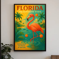 Florida The Sunshine State Poster