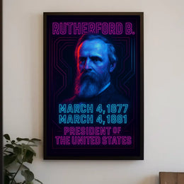 Rutherford B. Hayes 19Th President Poster