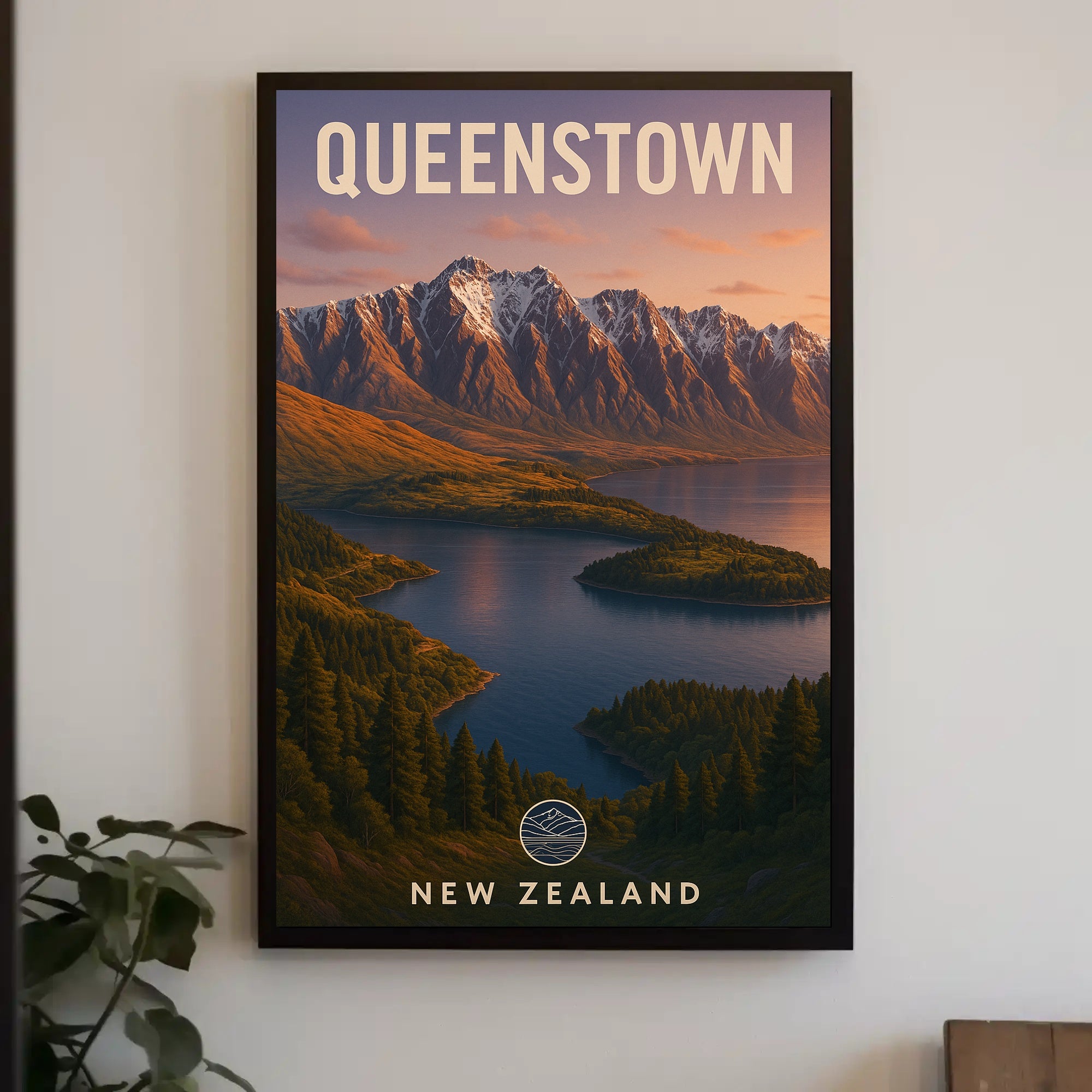 Queenstown, New Zealand Poster PosterGoat