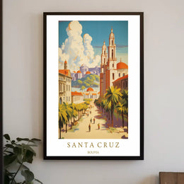 Santa Cruz, Bolivia Poster