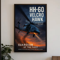 HH-60 Velcro Hawk Poster PosterGoat