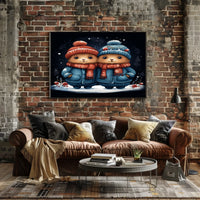 Winter Wonderland Bears Poster