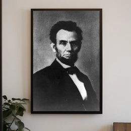 Abraham Lincoln Army Camp Visit Historical Poster PosterGoat