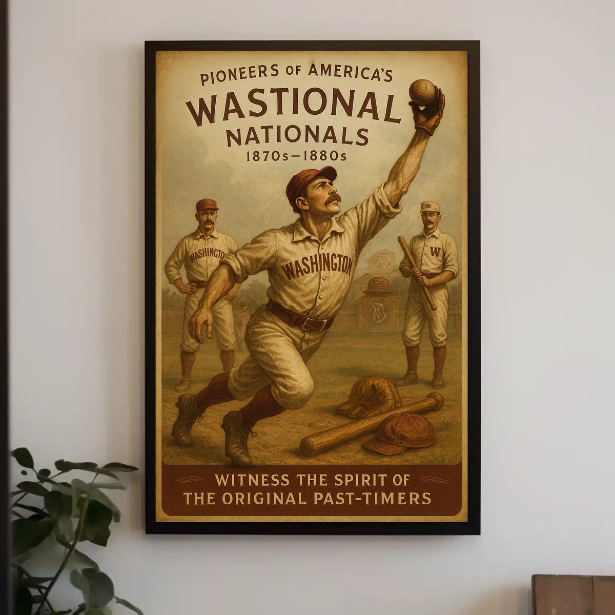 Pioneers Of AmericaS Baseball Poster