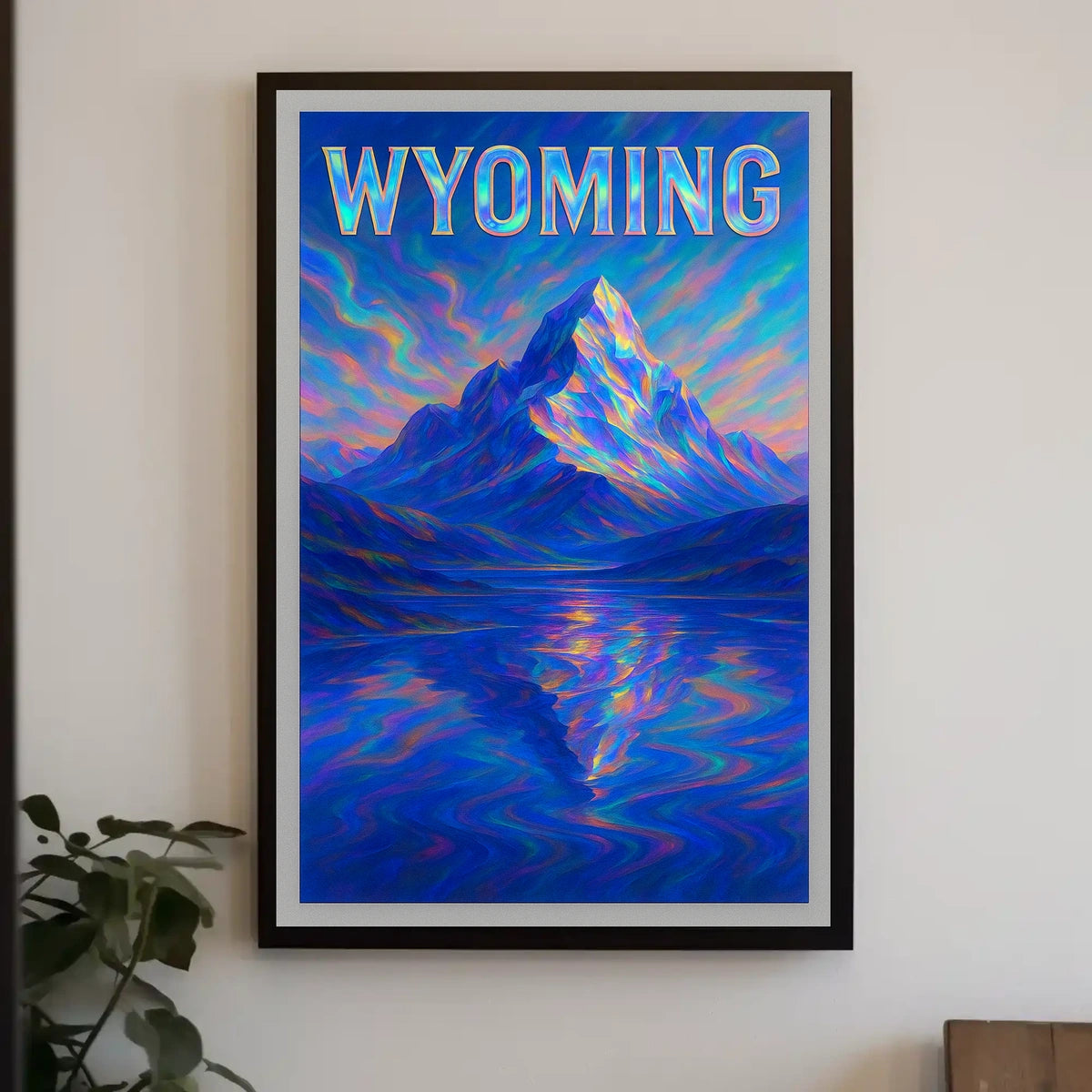 Wyoming Landscape Poster