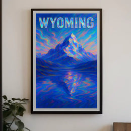 Wyoming Landscape Poster