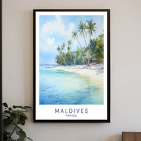 Tropical Beach Paradise Poster PosterGoat