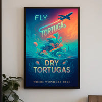 Fly to Dry Tortugas Poster