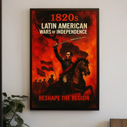 Latin American Wars of Independence Poster