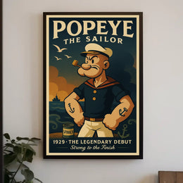 Popeye 1929 Art Poster POP-114