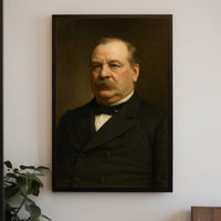 Dignified Formal Portrait Art Classic Historical or Presidential Poster