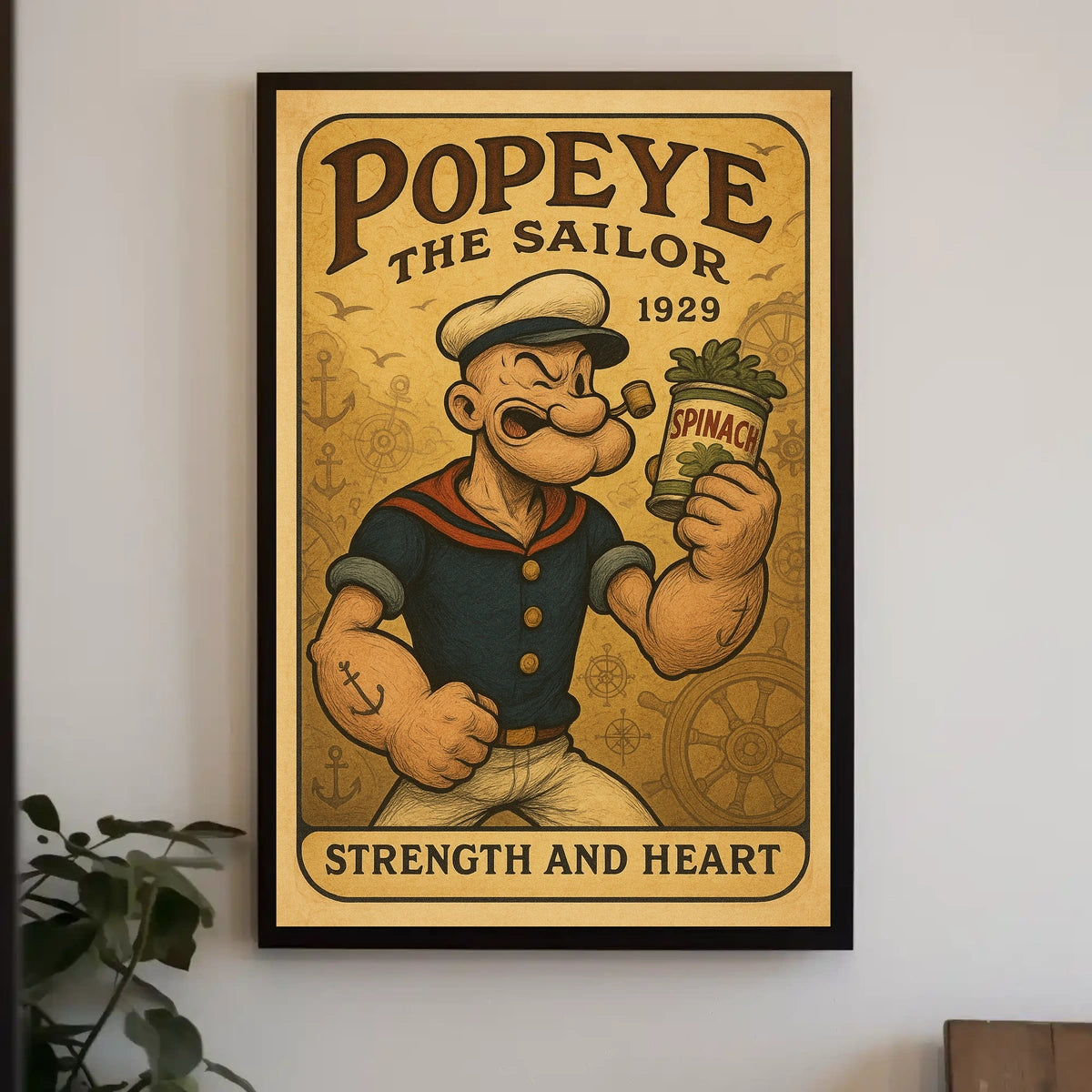 Popeye 1929 Art Poster POP-71