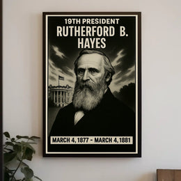 Rutherford B. Hayes 19Th President Poster