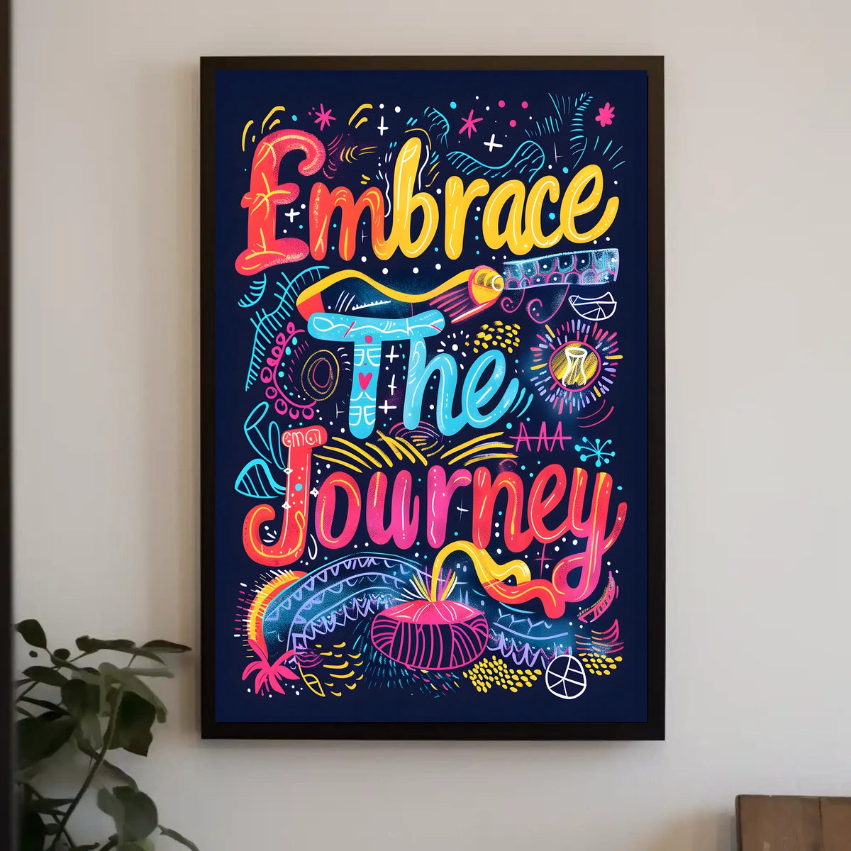 Embrace the Journey Poster
