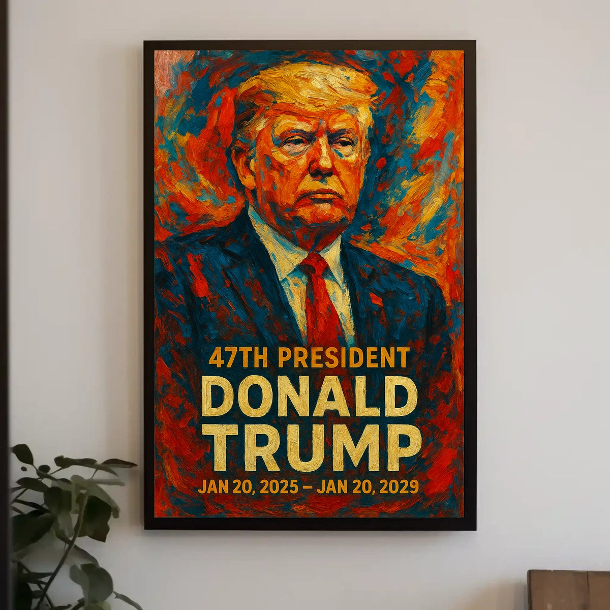 Donald Trump Vanguard of Leadership Poster