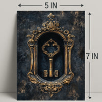 The Ornate Key Poster