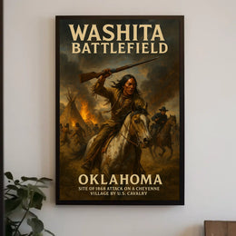 Washita Battlefield Poster