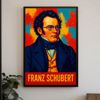 Franz Schubert Portrait Poster